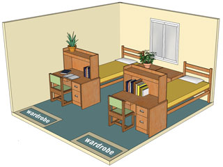 Double Room Floor Plan