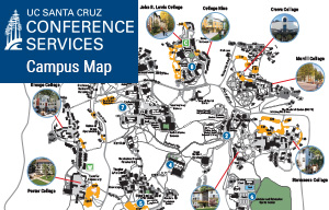 Conference Services Parking Map